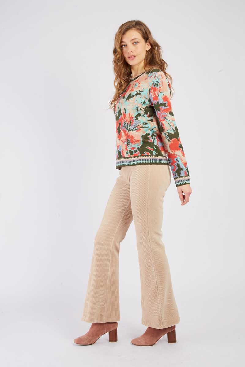 PANTALÓN DE PANA FJORD COLOR CRUDO